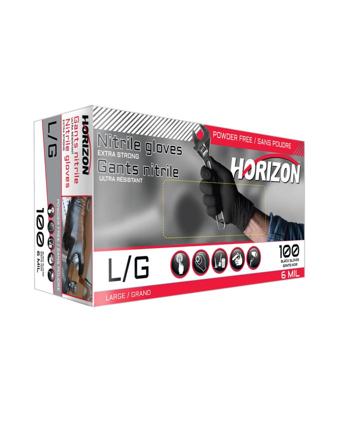 Nitrile Disposable Gloves - Mann Supply HorizonClearance