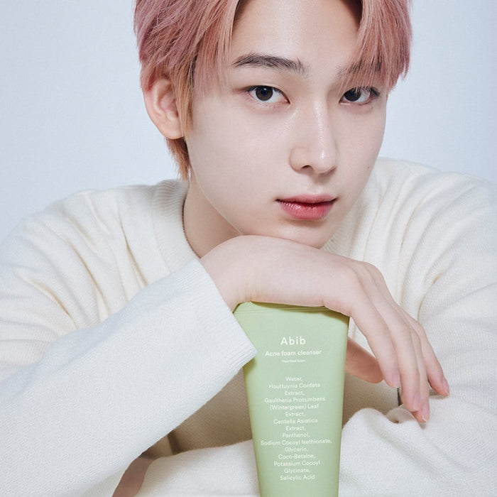 Acne Foam Cleanser Heartleaf Foam - Korean-Skincare