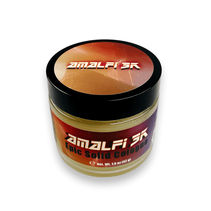 Amalfi 3K Solid Cologne | Contains Prickly Pear Oil | Our Homage To An EPIC Italian Classic! | Summer Seasonal - Phoenix Artisan Accoutrements