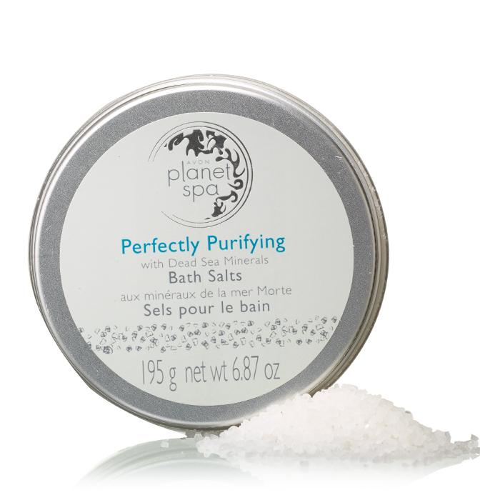 Avon Planet Spa Perfectly Purifying with Dead Sea Minerals Bath Salts