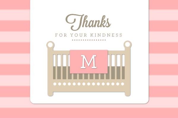 Baby Shower Digital Scrapbook Kit