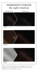 Bigen Permanent Powder Hair Color: Shade 46 Light Chestnut