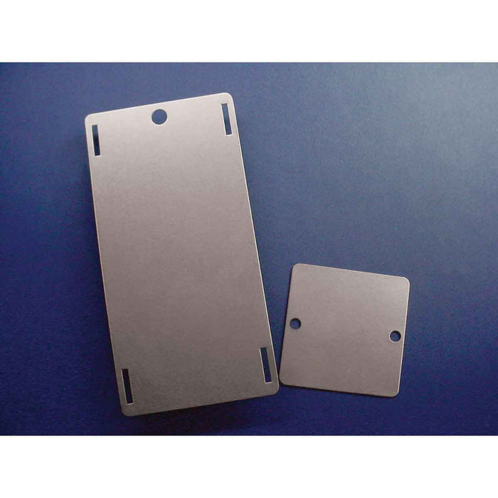 Metal Tags - Mann Supply BradyBlank Tags