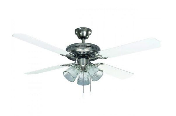 Ceiling Fan Canarm Chateau II CF52CHA4BPT 52" Ceiling Fan in Brushed Pewter Canarm