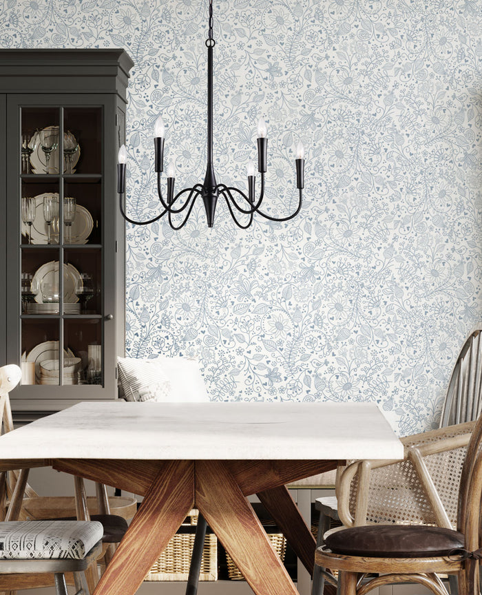 Canarm ICH1103A06BK Brielle Six Arm Chandelier in Black/Gold