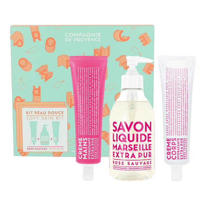 Compagnie De Provence EP Wild Rose Soft Skin Set