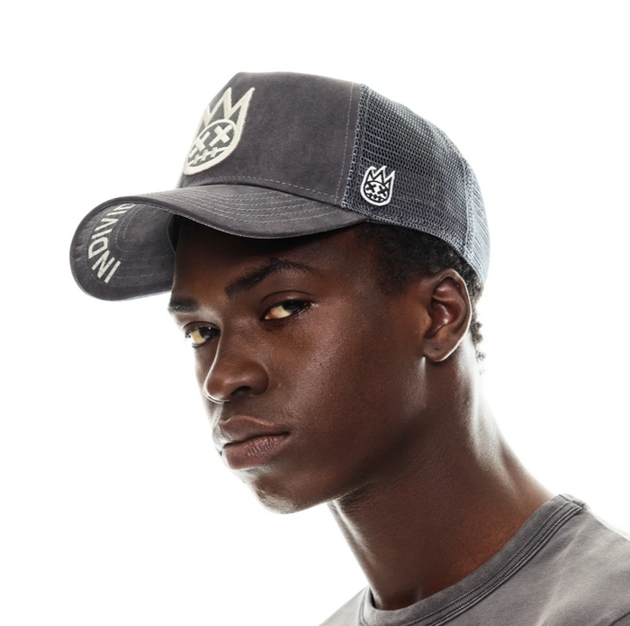 Cult of Individuality Shimuchan Logo Grey Trucker