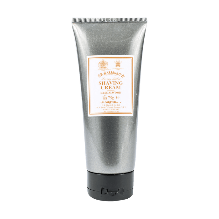 D R Harris Sandalwood Shaving Cream Tube 75g
