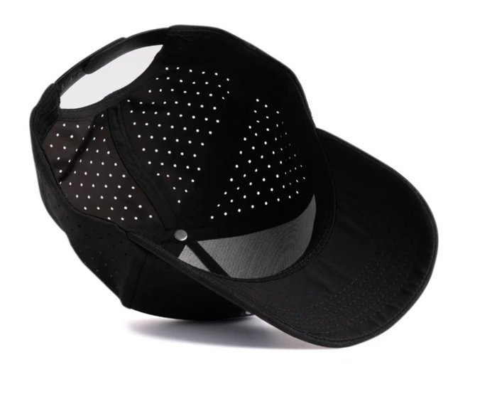 DAD GANG Athletic Black Trucker