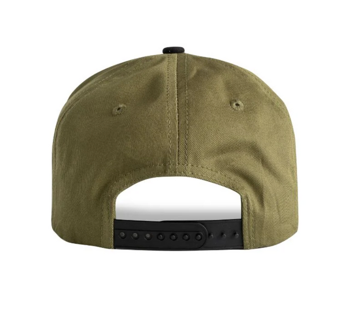 DAD GANG Olive Green and Black Trucker