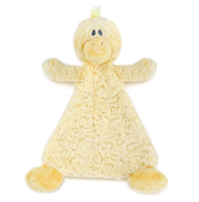Daddles Duck Rattle Blankie