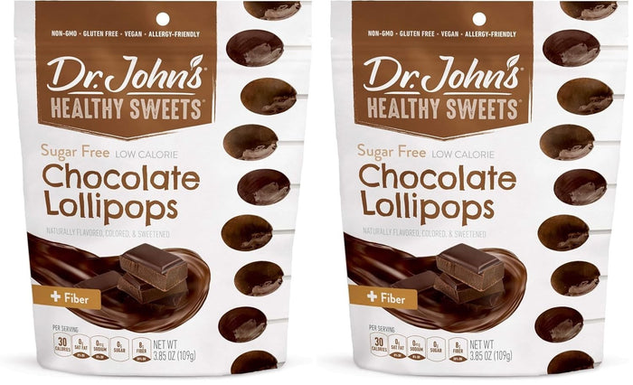 Dr. John's Candies Sugar Free Lollipops - 4056-Bag - LL Medico