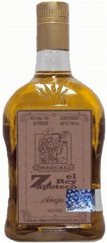El Rey Zapoteco Tequila Anejo Mezcal 750ml