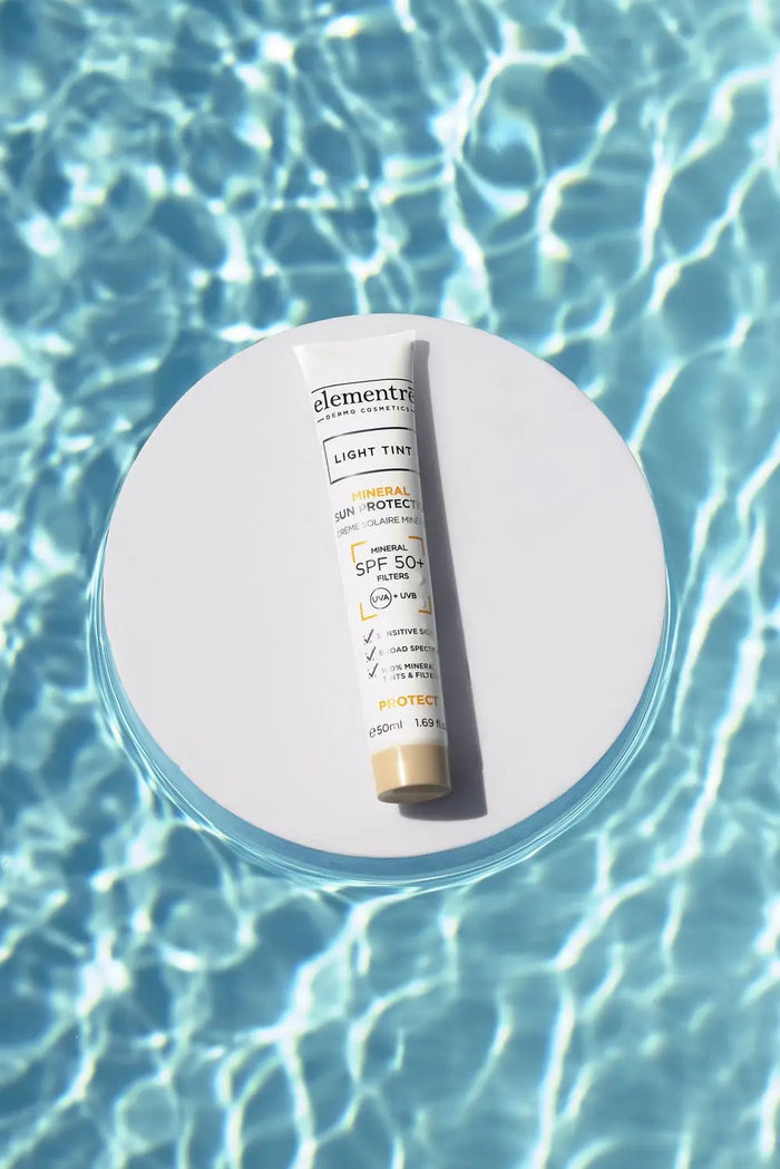 Elementre SPF 50+ Mineral Sun Protection Cream - Light Tint elementre