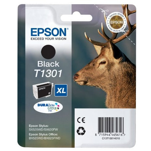 Epson Original T1301 Black Ink 25.4ml