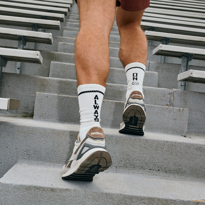 Founder's Collection Socks | White