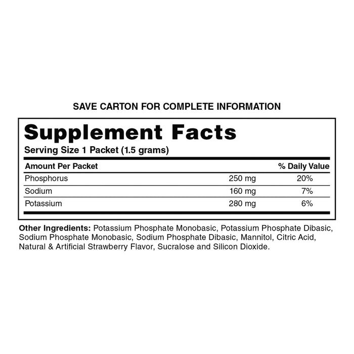 Geri - Care Phosphorus Sodium & Potassium Supplement - 844-01-GCP-Single - LL Medico