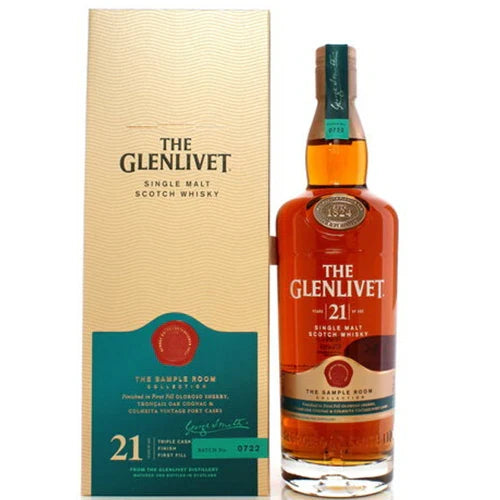 Glenlivet Sample Room Collection 21Years Single Malt Scotch Whiskey