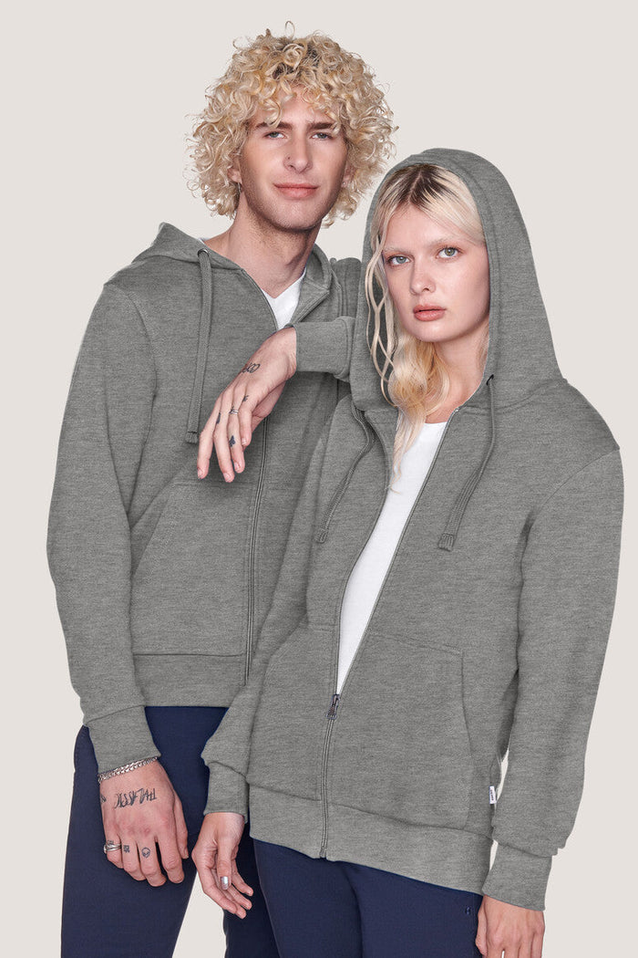grau meliert / 2XL