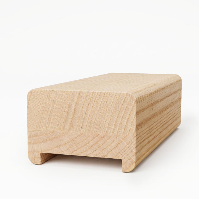 6' / Red Oak / 1-3/4" Plow with Fillet