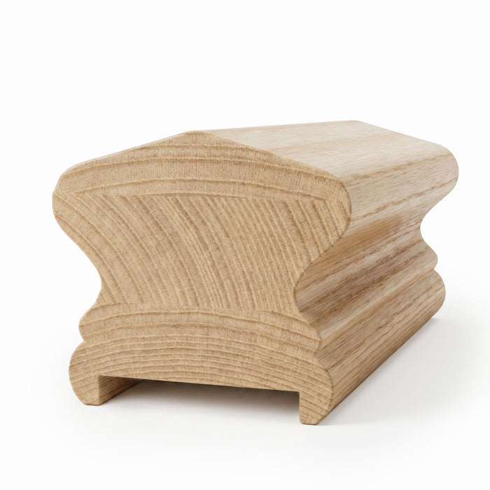 8' / White Oak / 1-3/4" Plow with Fillet