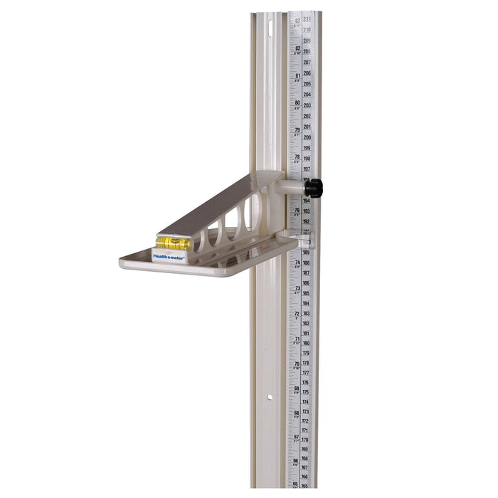 Health o meter Height Measuring Rod, Aluminum, Wall Mount - PORTROD-Single - LL Medico