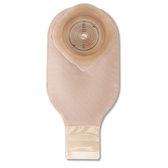 Hollister CeraPlus One-Piece Pouch, Soft Convex, Cut-to-Fit, Beige, 12-Inch, with Filter