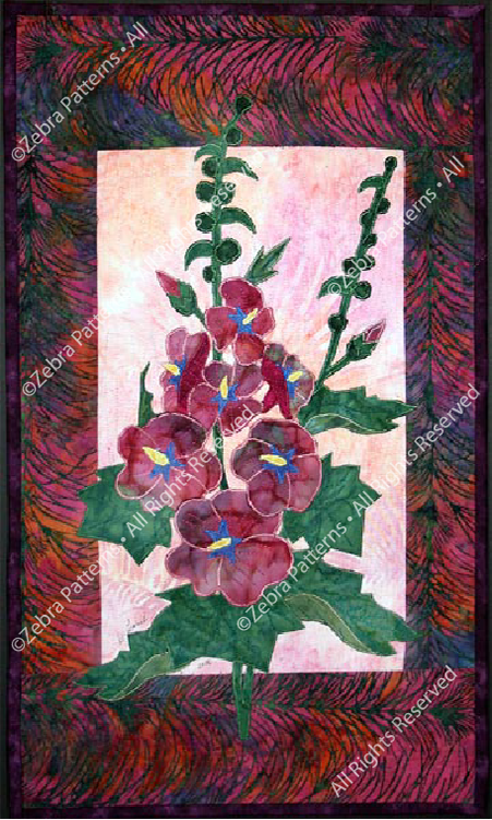 Hollyhocks