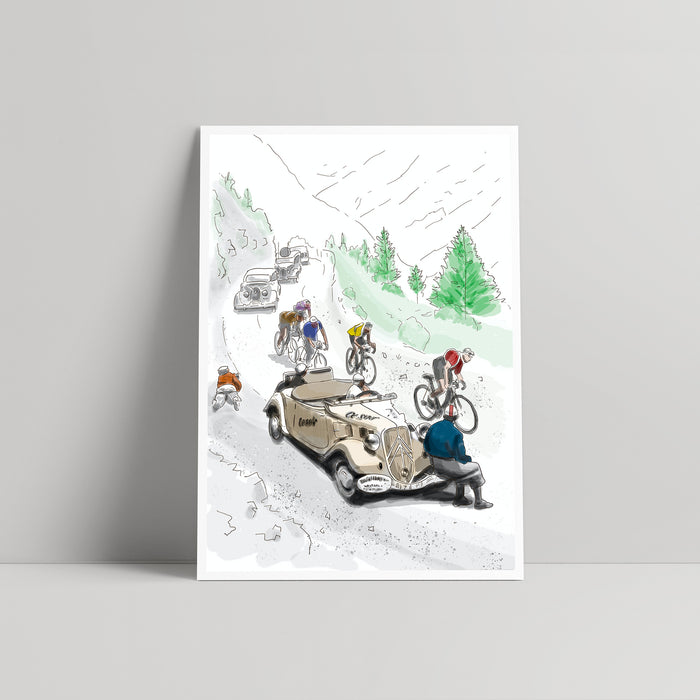 Hors Catégorie - Art print - Pasche Design - Rouleur