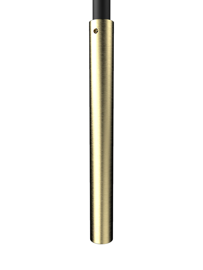 Iron Baluster 9500BB - 5/8" Round - Brass Ornamentation