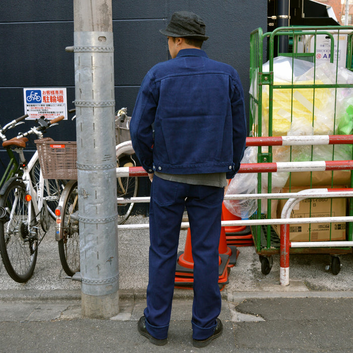 KOJIMA GENES "RNB-1369" Indigo SASHIKO 5Pocket Pants