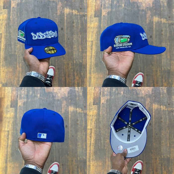 Los Angeles Dodgers Royal Blue Graffiti Logo Stadium Patch