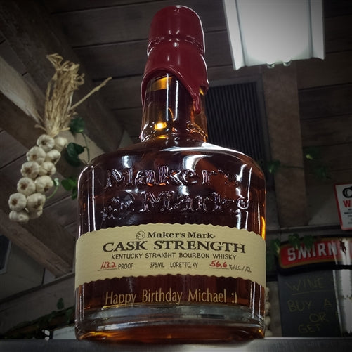 Maker's Mark Cask Strength Straight Bourbon Whiskey 375ml