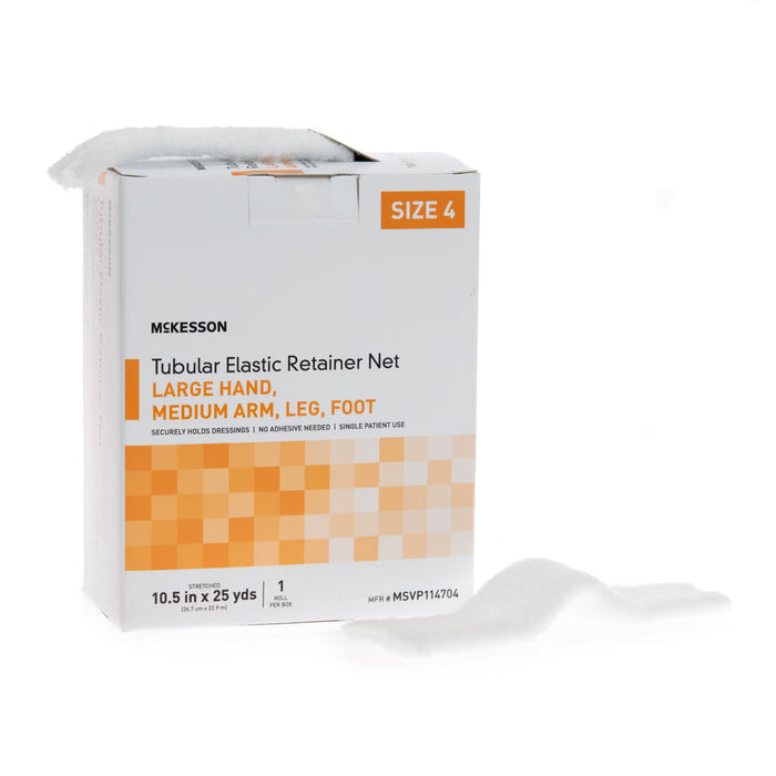 McKesson Tubular Bandage, Size 4, 25 Yard