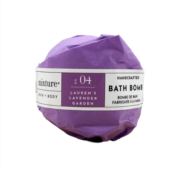 Mixture Bath Bomb - Lauren's Lavender Garden
