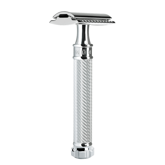 MUHLE R89 Traditional Chrome Twist Safety Razor (Closed Comb)