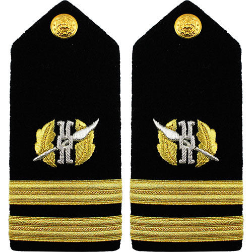 Navy Male Hard Shoulder Board - Limited Duty Officer Rank 80760