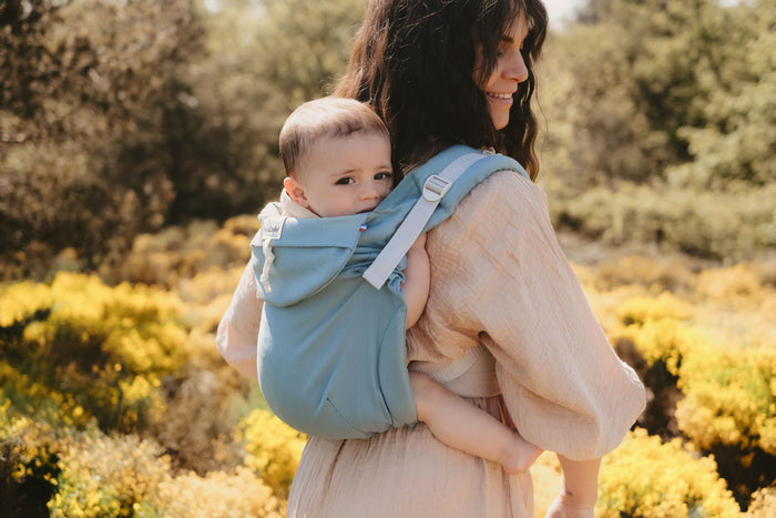 Néo, Porte bébé physiologique, Azur