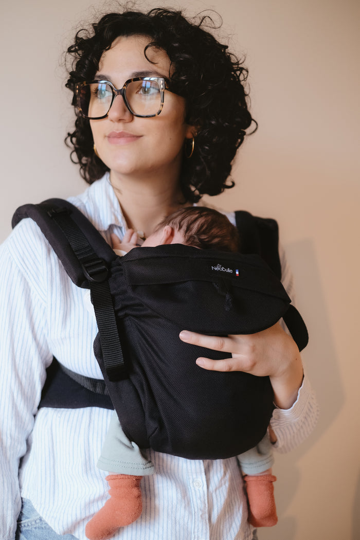 Néo, Porte bébé physiologique, Noir