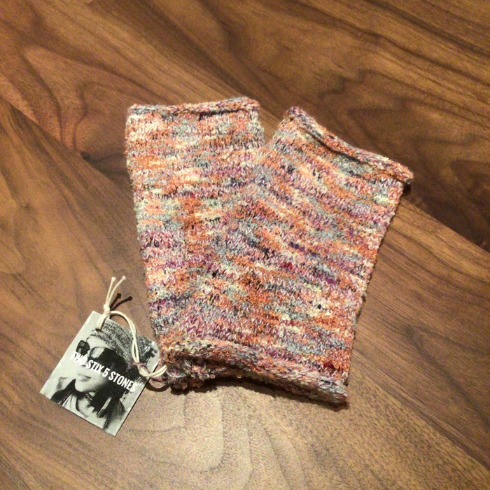Neutral Fingerless Gloves