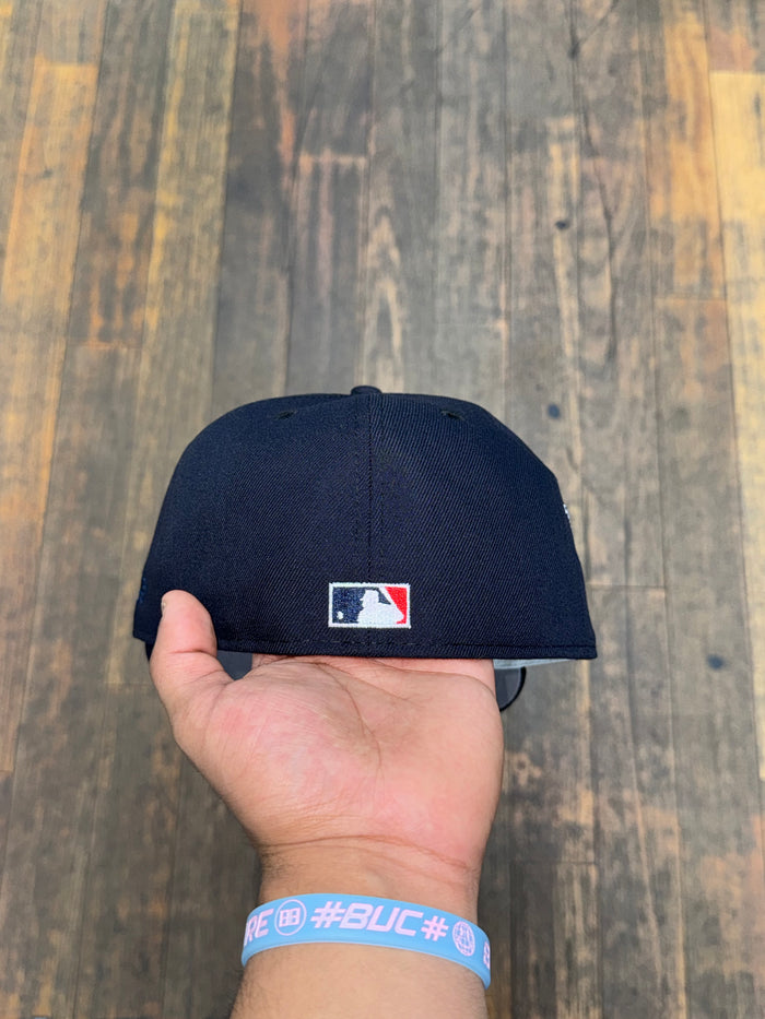 New York Yankees All Navy Gradient Logo 75 Years