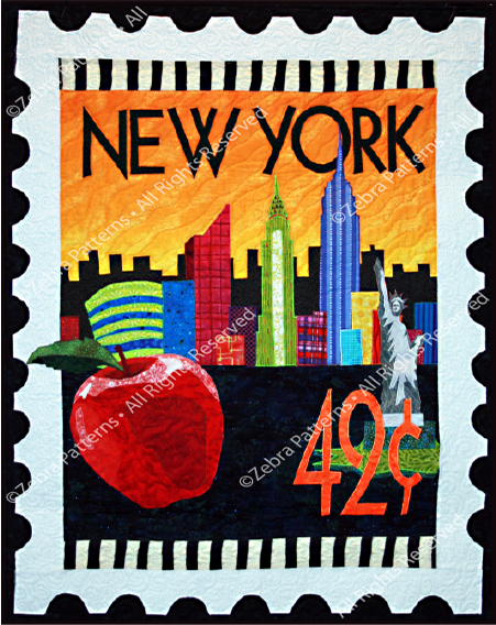 NYC New York Applique