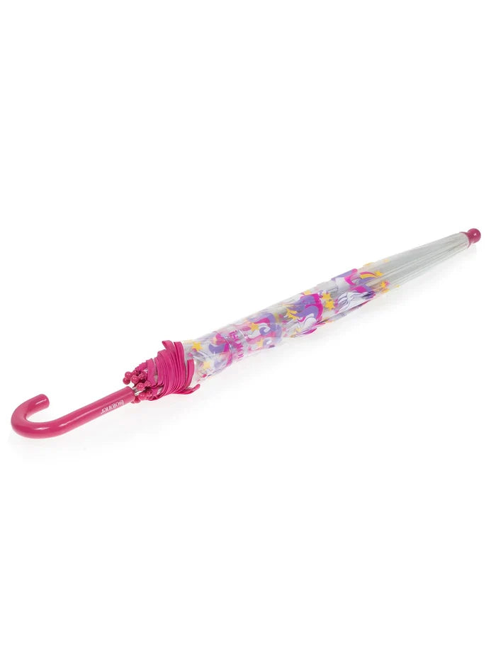 Parapluie Enfant transparent PVC/Licorne étoile