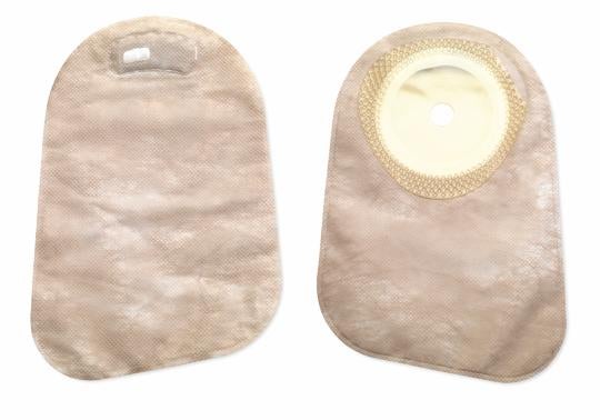 Premier One-Piece Closed Pouch, Flat, Cut-to-Fit Oval 2 1/2 to 3" Stoma, 9", Box of 30 - 82402 - LL Medico