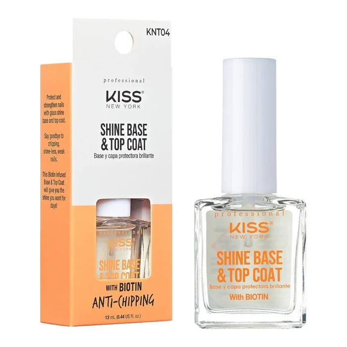 Red by Kiss Nail Treatment - Shine Base and Top Coat 13ml KNT04