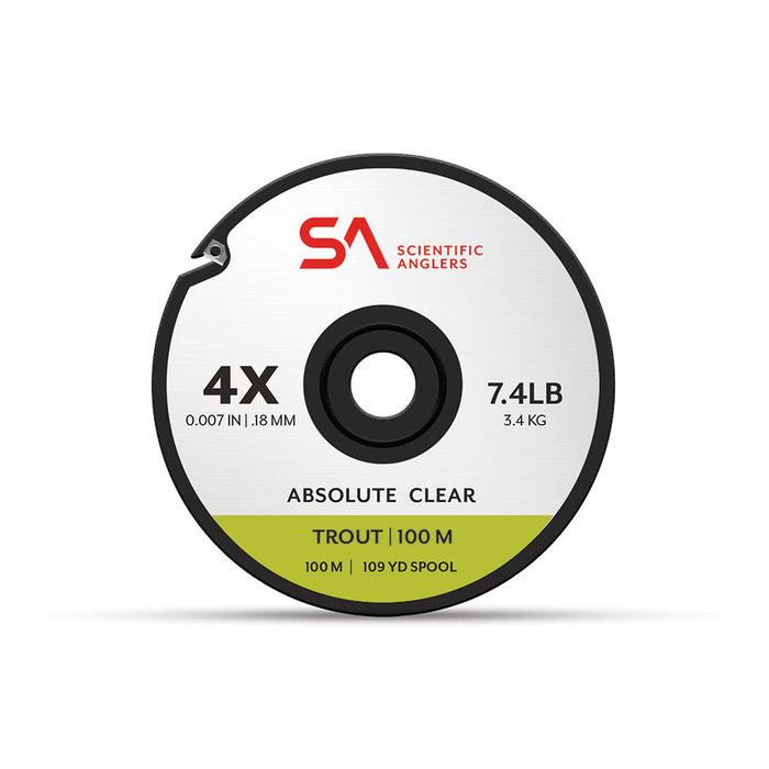Scientific Anglers Absolute Trout Tippet - 100 Meters