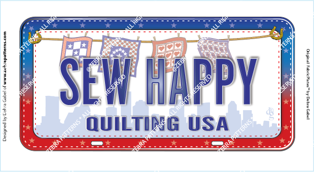 SEW HAPPY FabricPlate™