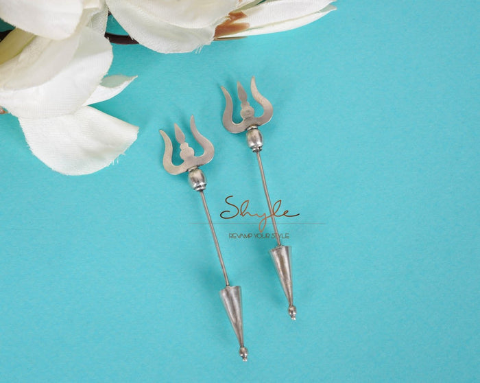 Shiva Trishul Quirky Earrings