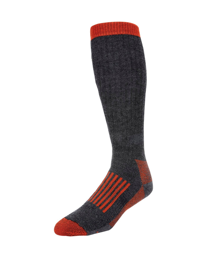 Simms Merino Thermal OTC Sock Carbon
