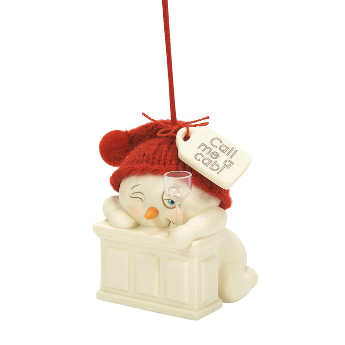 Snowpinions Call Me A Cab Ornament
